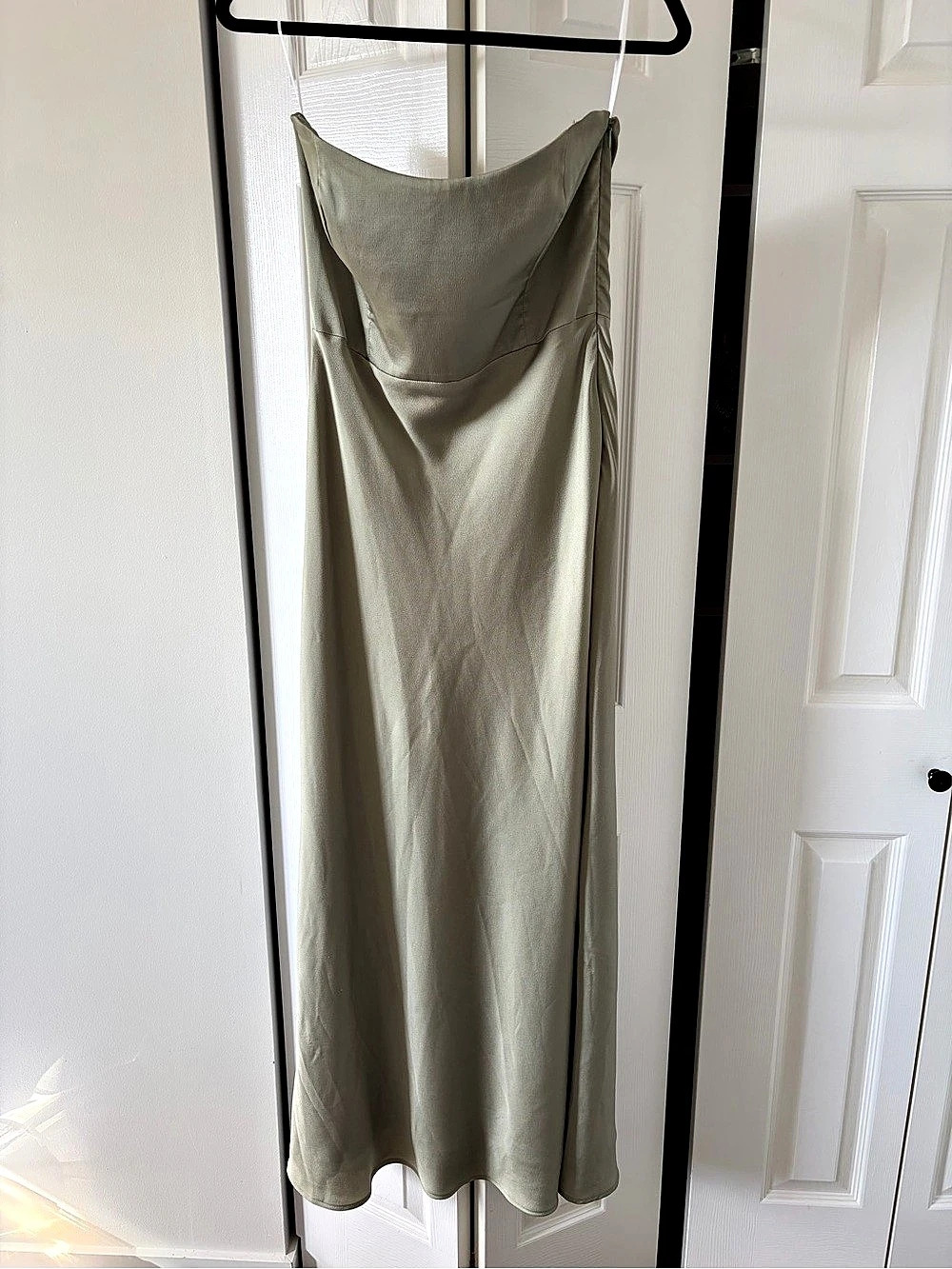 Park & Fifth Brodie Dress MIDI in Green Size Medium